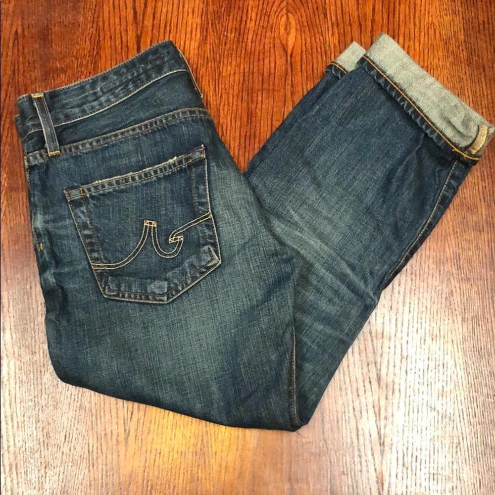 AG Ex-Boyfriend Cropped Denim - NEVER WORN